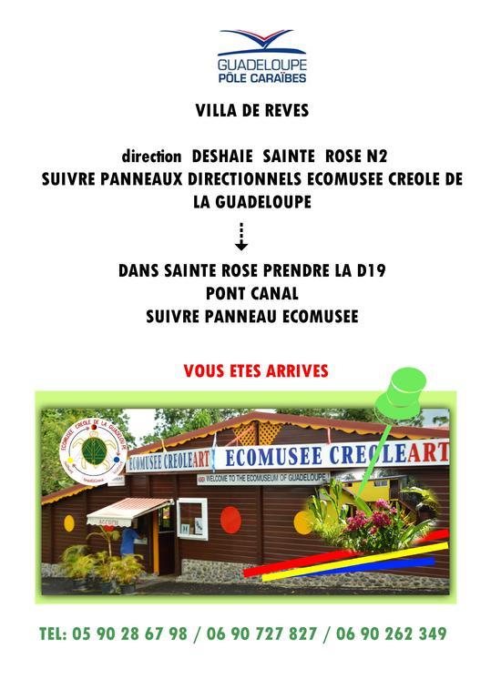 L'Ecomusee Creole De La Guadeloupe 세인트 로즈 외부 사진
